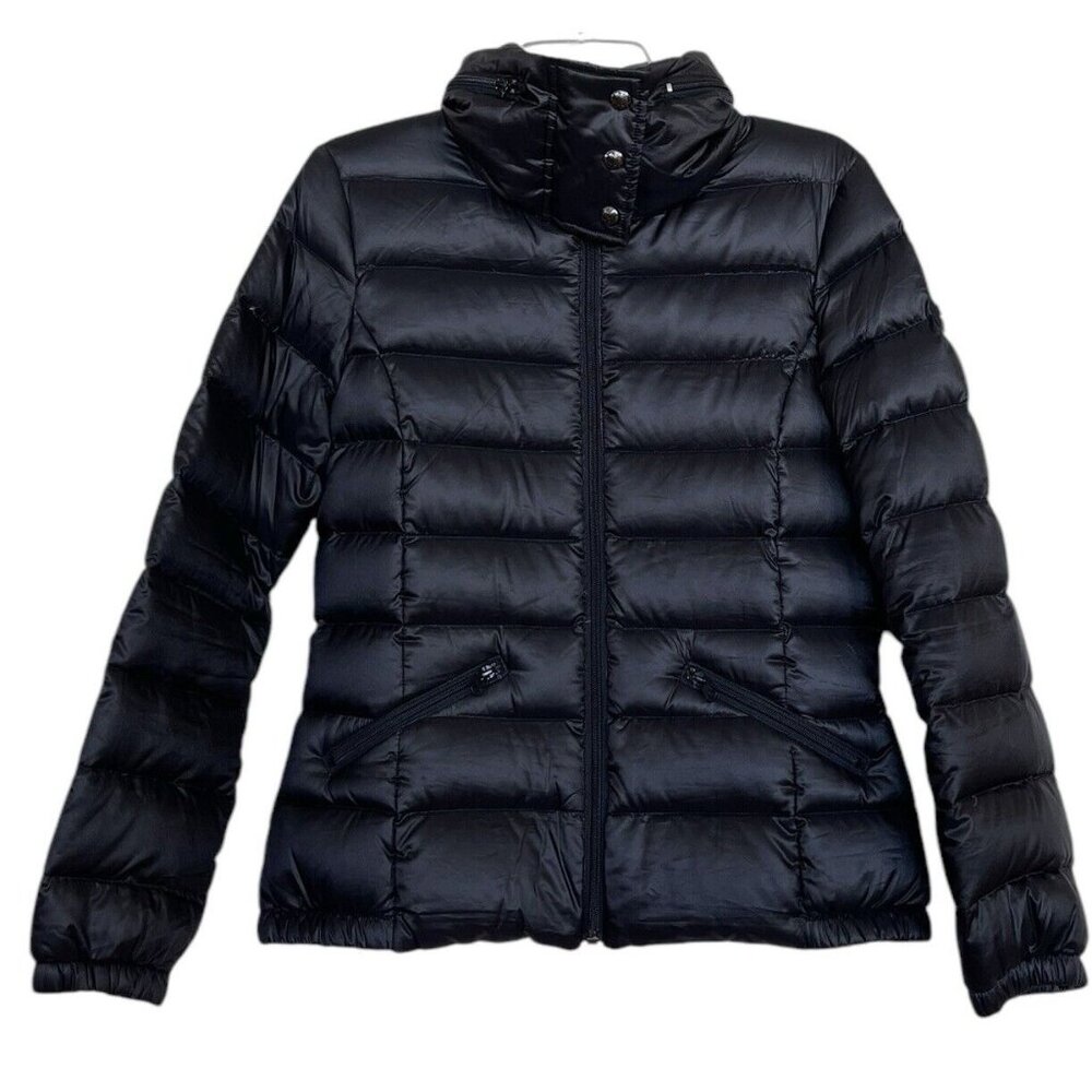 Bernardo Jacket‎ Womens Size Medium M Black Hooded Lightweight